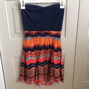 Strapless Dress by xhilaration